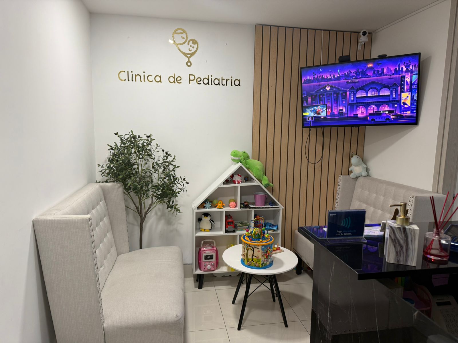 Foto del área de juegos